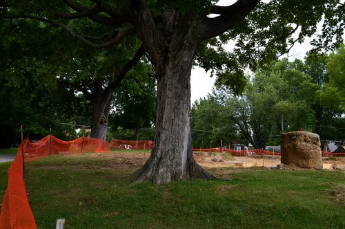 Capaha Park pavilion construction 07-31-2014