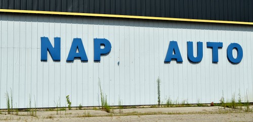 Old Napa Auto sign 08-10-2014