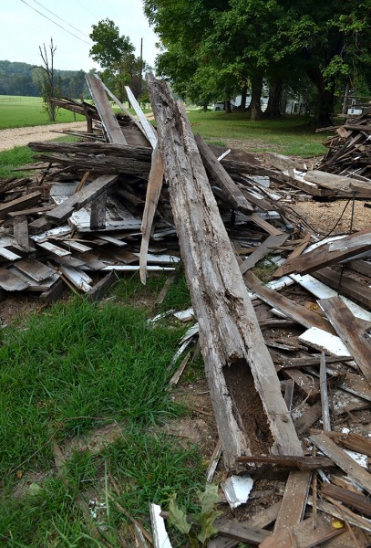 Remains of McLain's Chapel 09-10-2014