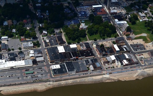 Aerial Downtown Cape 08-13-2014