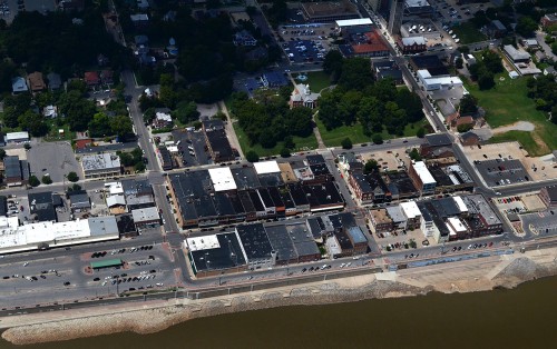 Aerial Downtown Cape 08-13-2014