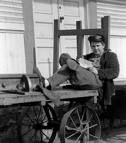 Thomas Matteson Sr - Athens Train Depot c 1968