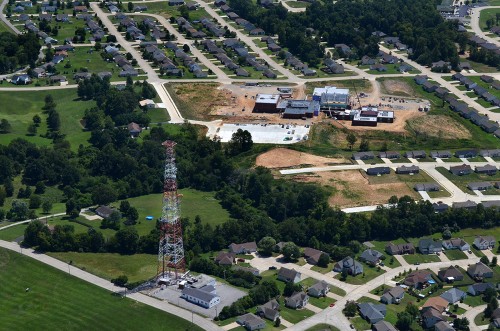 Aerials - Microwave tower - Jackson 08-13-2014