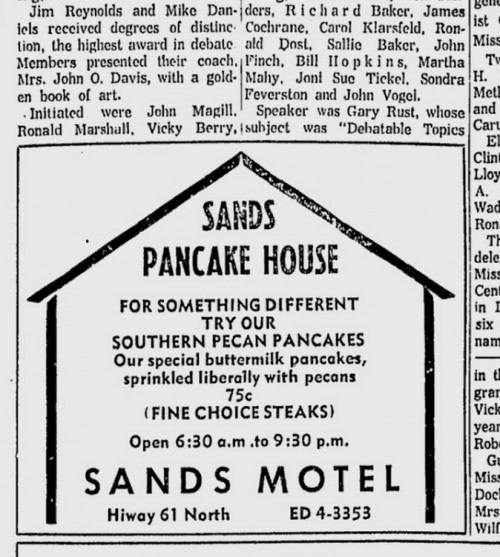 1963-05-31 Pancake House ad