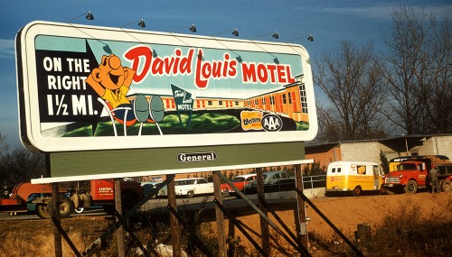 David Louis Motel Sign