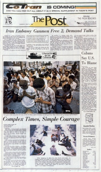 The Post's Cuban Boatlift coverage 05-06-1980