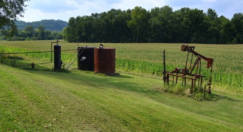 Athens County natural gas well