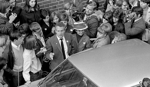 Paul Newman at OU 01-03-1968