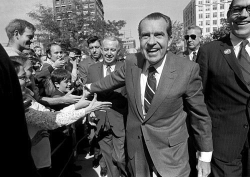 Richard Nixon in Columbus 10-19-1970