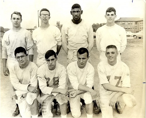 Central High School football players c 195