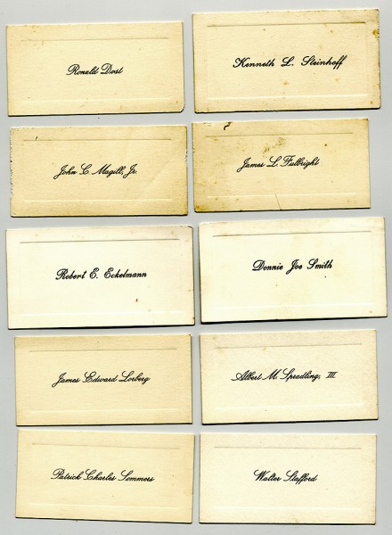 Class of 1965 Senior Graduation cards