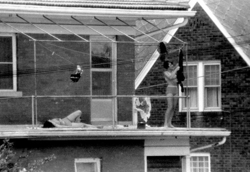 Sunbathing girls c 1966