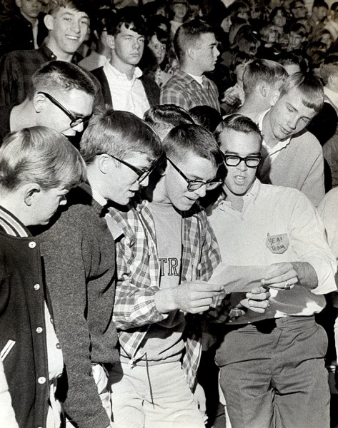 Pep rally c 1965