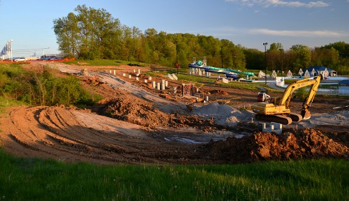 Cape Splash construction 04-22-2015