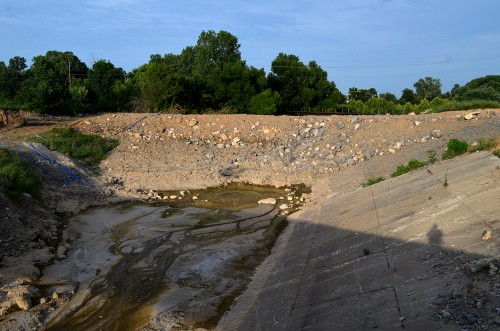 Cape LaCroix Creek sinkhole 07-19-2015