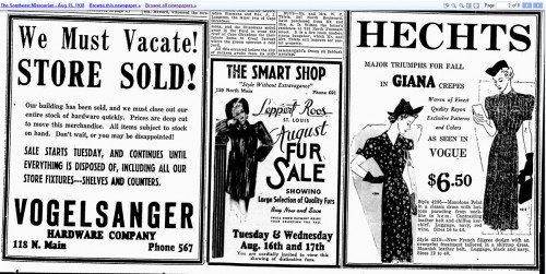 1938-08-15 Missourian Ad