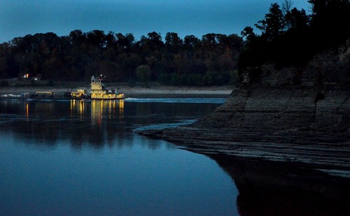 Tower Rock at dusk 10-22-2015