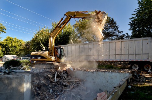 Dutchtown buyout demolition 10-18-2015