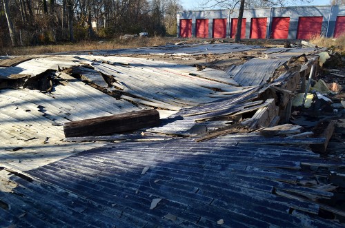 Razing Jackson Skating Rink 11-22-2015