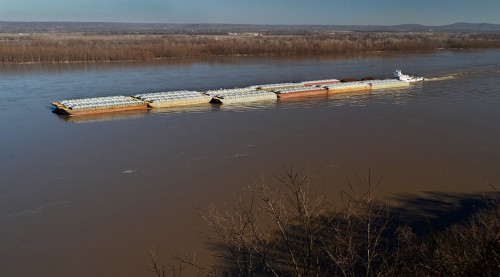 MV Donna Griffin from Trail of Tears 12-04-2015