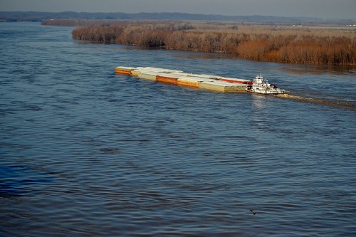 MV Donna Griffin from Trail of Tears 12-04-2015