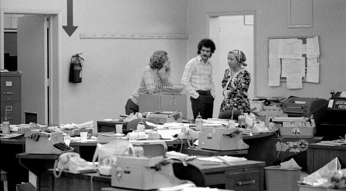 Palm Beach Post newsroom Election Night 1976