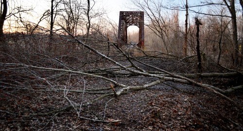 Allenville RR bridge 03-05-2016