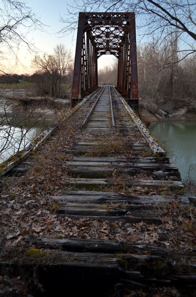 Allenville RR bridge 03-05-2016