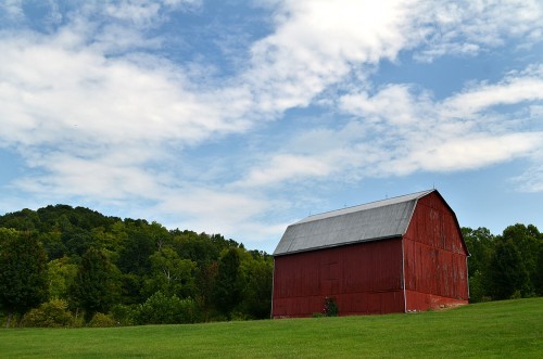 Barn on River Road 08-27-2014