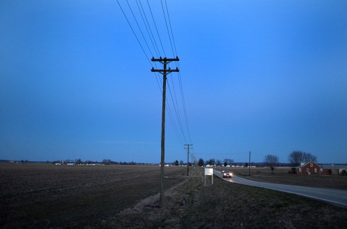 Utility lines near Allenville - Delta 03-05-2016