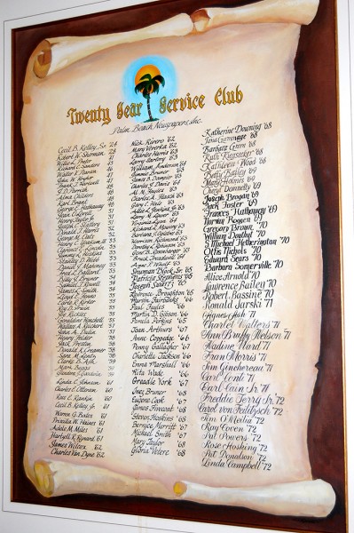 PBNI 20-Year Club members 08-17-2008